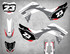 Honda CRF 110 dirt bike decals for model years 2019 2020 2021 made in Australia