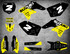 Image shows SUZUKI RMZ 250 2007 2008 2009 decal kit sticker kit