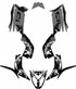 Raptor-YFM-90-2016-2023-custom-sticker-kit-Yin-Yang-style-graphics