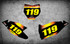 KTM SUNRISE style number plate graphics $79.90 - $99.90