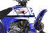 Yamaha ATV Full custom graphics kit Blitz Style Sticker Kit