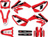 Honda CRF 250 stickers Australia 2008 2009 models.