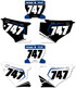 Husqvarna ZONE style number plate graphics