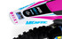 Husqvarna Ripped Pink Style Sticker Kit