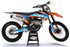 KTM 50 HOOK CYAN Style Sticker Kit