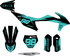 KTM 50 GROOVE TEAL Style Sticker Kit