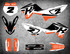 KTM 125 SX SPRINT Style Sticker Kit