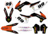 KTM sticker kits SX SXF 2013 2014 2015 Burnout style