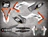 KTM SXF 250 SX 250F graphics, Premium grade quality sticker kits from motoxart, free delivery throughout Australia.