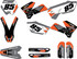 KTM 85 SX sticker kit Titan style graphics 2006 - 2012 models