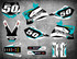 KTM 50 SX graphics Australia, FREE SHIPPING 2002 2003 2004 2005 2006 2007 2008 models decals shown.