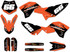 KTM 65 2009 2010 2011 2012 2013 2014 2015 mx dirt bike sticker kit Australia Match design.