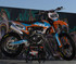 KTM 450  SXF HOOK CYAN Style Sticker Kit