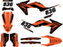 KTM 250 SXF KTMSXF250 2003 sticker kits Australia, KTM 450 SXF KTM SXF450 2023 sticker kits Australia.