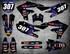 YAMAHA YZ 85 BARBED Style Sticker Kit