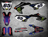 Yamaha YZ 65 sticker kits Australia. Free shipping on all full YZ 65 graphics Australia.