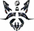 QUAD ATV Full custom graphics kit PENANCE Style Sticker Kit