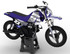 Yamaha PW 50 Shades Style Sticker kit Side view of graphics