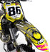 Kawasaki NEON Style  KDX 50 Sticker Kit