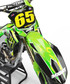 Kawasaki WARRIOR Style  KLX 110 Sticker Kit