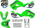 Kawasaki KX 65 Delta style full sticker kit.