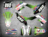 Kawasaki decal kits Australia, PRO grade materials, fast turnaround, free shipping on all KX sticker kits in Australia. Aussie pride style.