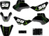 Dirt bike Sticker kits for Kawasaki KDX 50 mx bikes. All our KDX 50 graphics are made to order in Australia.