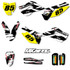 Husqvarna TC 85 sticker kits Australia, model of TC85 graphics shown is 2014 2015 2016 2017 decals.