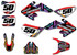 CRF 50 Clover style sticker kit MXart