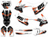 KTM 85 decal kit Suspect style image shows 2018 2019 2020 2021 2022 2023 model stickers