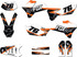 KTM EXC sticker kit 2005 2006 2007 suspect style graphics