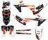 KTM SXF 450 graphics 2022 2023 Suspect style MXart