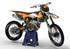 KTM SX 250 ACCOUNT Style Sticker Kit