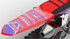 Honda CRF 150 graphics Clipper style decals rear view