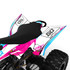 Yamaha ATV Full custom graphics kit Orion Pink Style Sticker Kit