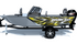 Custom boat wrap Shadow Strike Yellow
