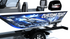 Custom boat wrap Marlin close up