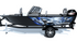 Mako Blue Standard Series Boat Half Wrap – 3M Marine Graphics Kit