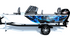 Ghost Ship Blue Standard Series Boat Half Wrap – 3M Marine Graphics Kit