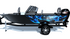 Ghost Ship Blue Standard Series Boat Half Wrap – 3M Marine Graphics Kit