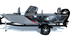Ghost Ship Red Standard Series Boat Half Wrap – 3M Marine Graphics Kit
