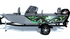 Sea Serpent Green Standard Series Boat Half Wrap – 3M Marine Graphics Kit