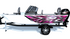 Shadow Strike Pink Standard Series Boat Half Wrap – 3M Marine Graphics Kit