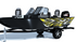 Shadow Strike Yellow Standard Series Boat Half Wrap – 3M Marine Graphics Kit