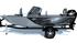 Carbon Stealth Standard Series Boat Half Wrap – 3M Marine Graphics Kit