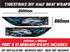 GT Predator Standard Series Boat Half Wrap – 3M Marine Graphics Kit