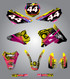 RM 85  Neon style full Sticker Kit