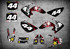 CRF 50 Graffiti style full Sticker Kit