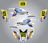 Yamaha ATV Full custom graphics kit Storm Style Sticker Kit
