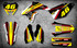 Image RMX 450 2010 2013 mx decals stickers Speeder style MXart